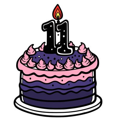 birthday cake for 11 year old girl