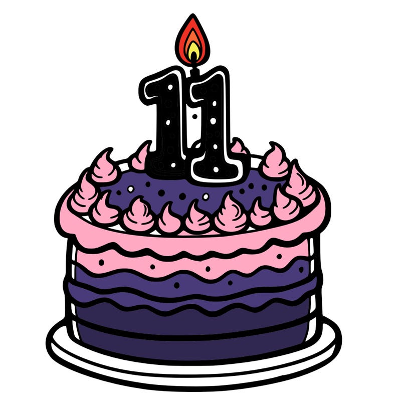 birthday cake for 11 year old girl