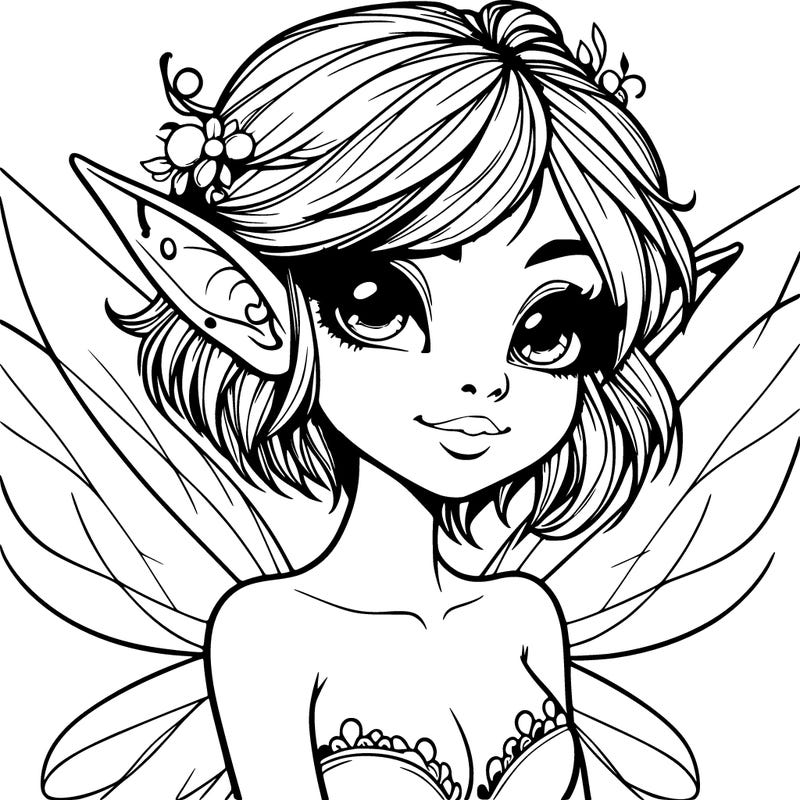 realistic fae girl