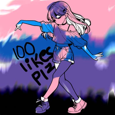 realistic girl danceing