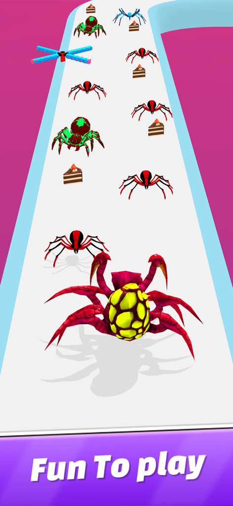 Insect Evolution Spider Run - Games App | MWM