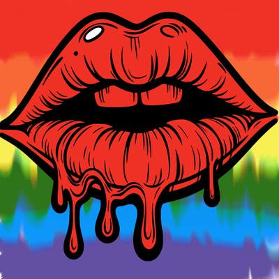 lips that look realistic and drip