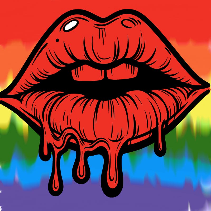 lips that look realistic and drip