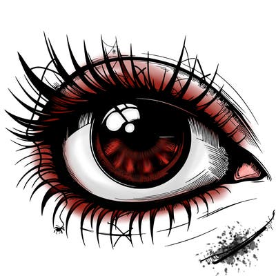 realistic eye