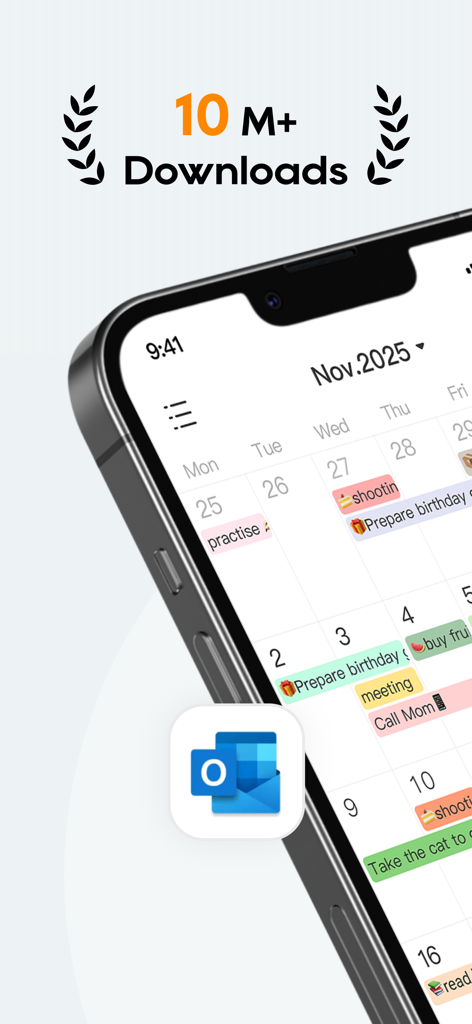 TimePlanner : Tasks & Habits - Schermata del calendario dell'app TimePlanner che mostra attività giornaliere e agenda.