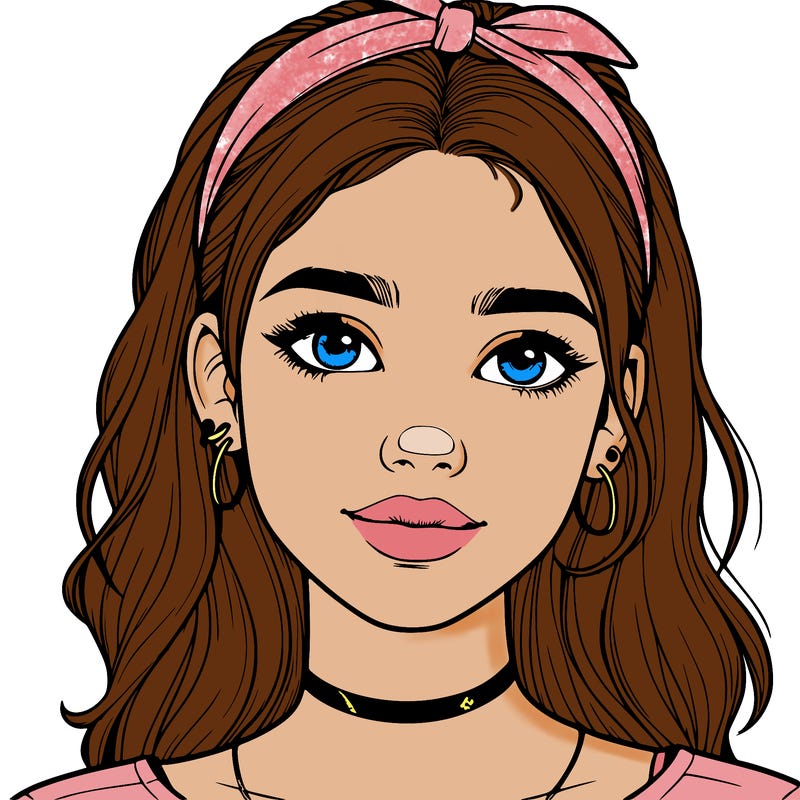 realistic teenage girl