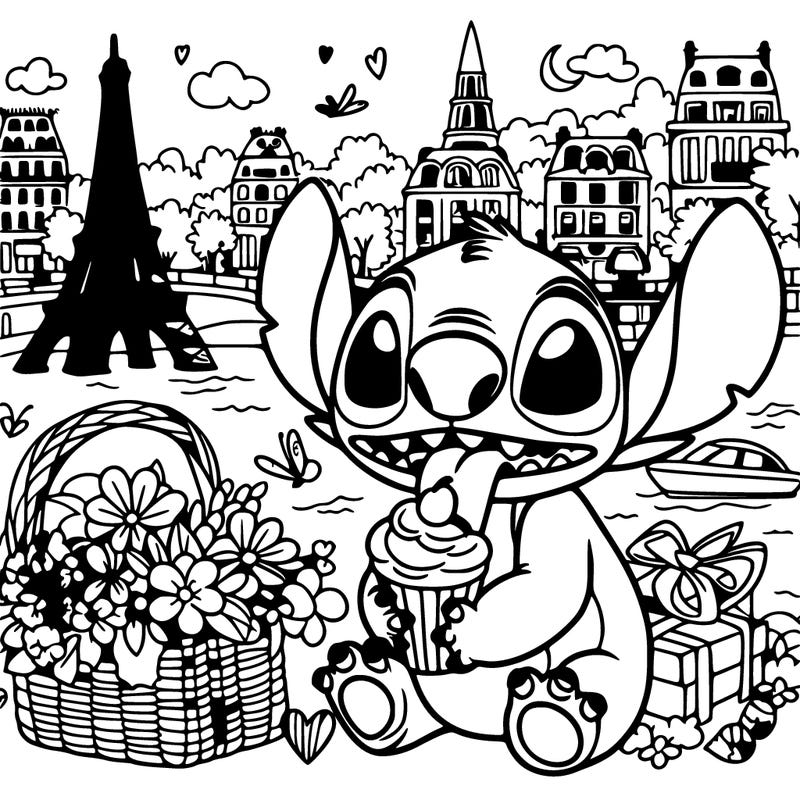 stitch holiday paris