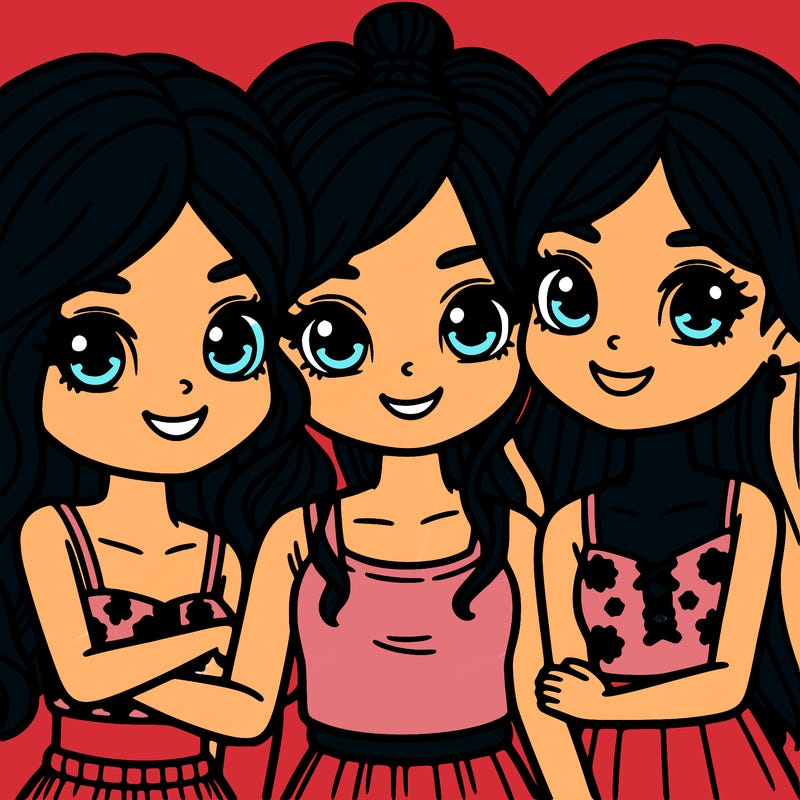 3 best friends girls