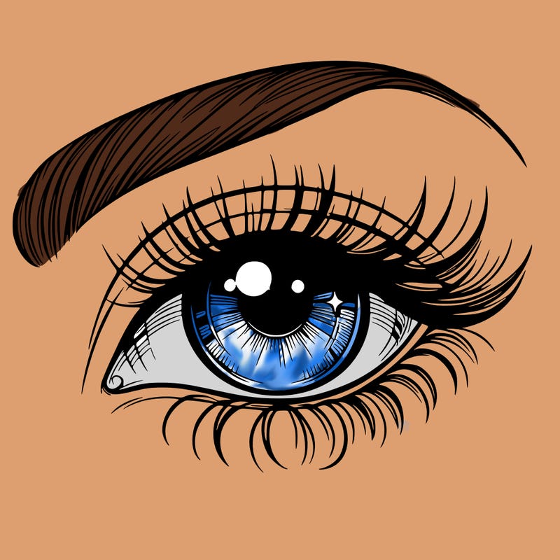 a beautiful eye