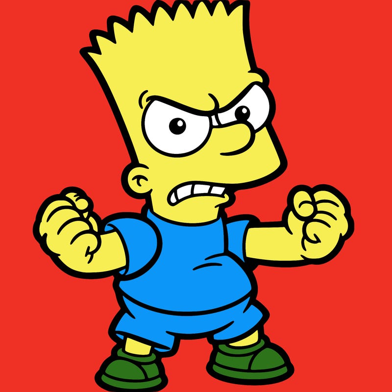angry bart