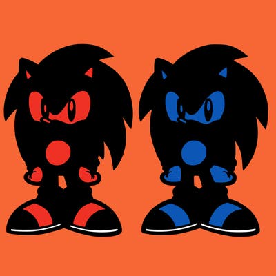 shadow the hedgehog and sonic the hedgehog