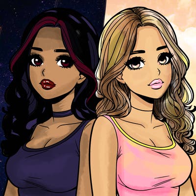 realistic twin sisters