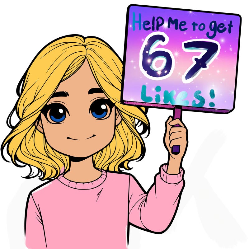 realistic girl holding up a sign