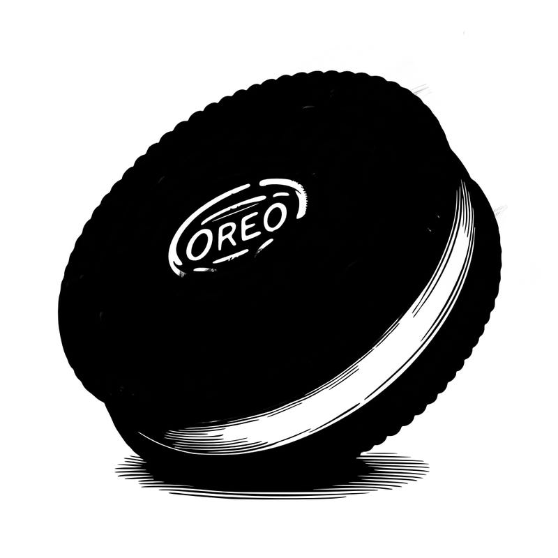 realistic oreo