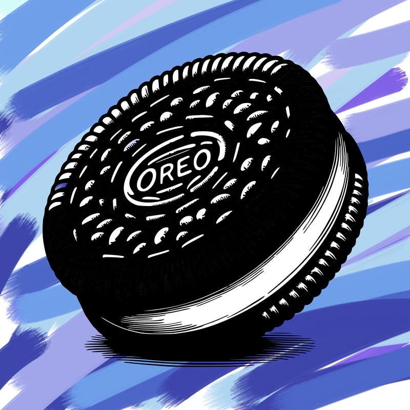 realistic oreo