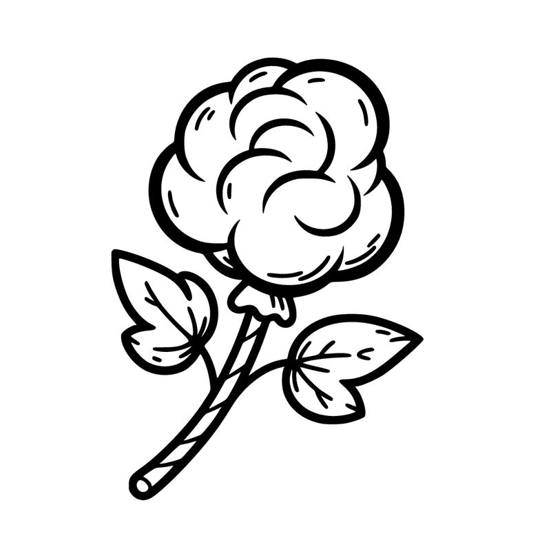 cotten candy shaped like a flower