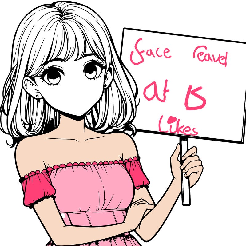 realistic pretty girl holding blank sign