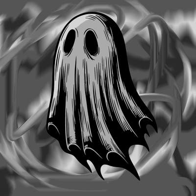 realistic creepy ghost