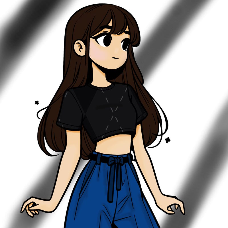 girl in a cute crop top