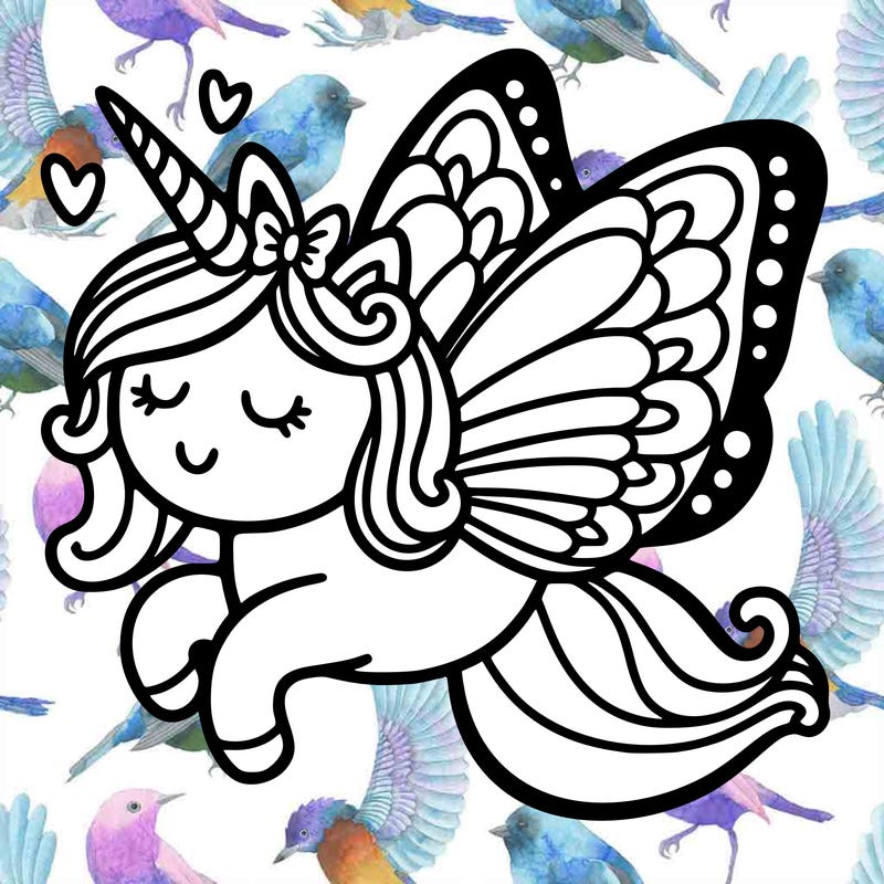 unicorn butterfly
