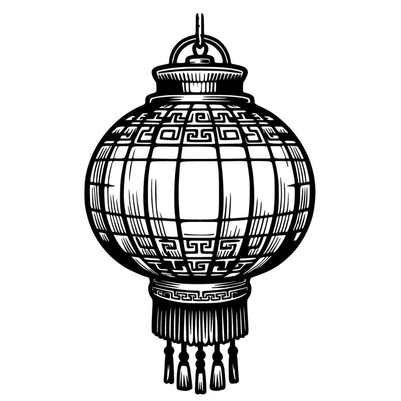 realistic chinese paper lanterns