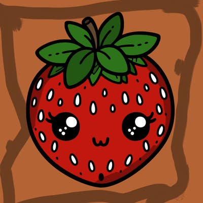 cute strawberry