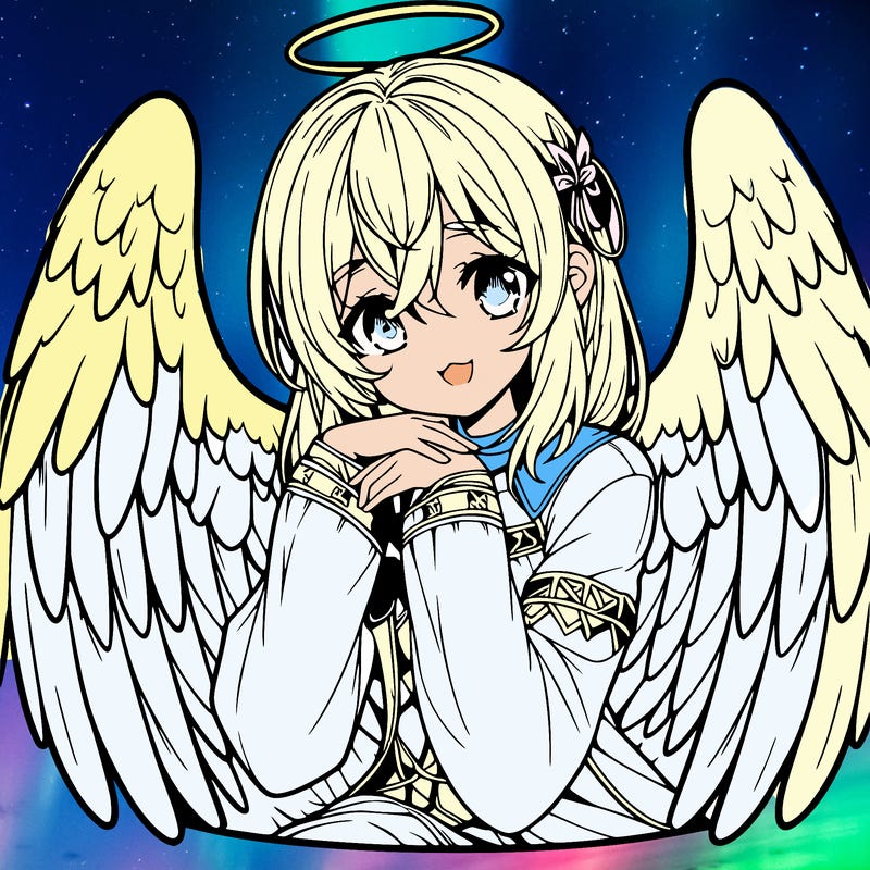 manga angel realistic