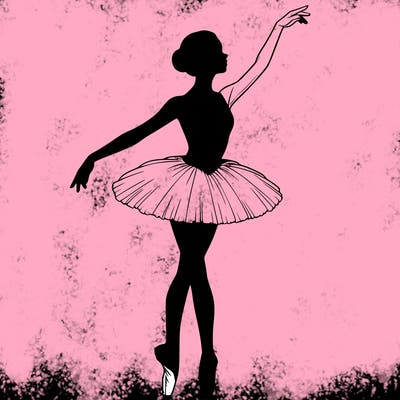 realistic ballerina
