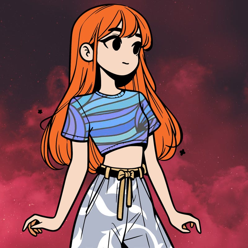 girl in a cute crop top