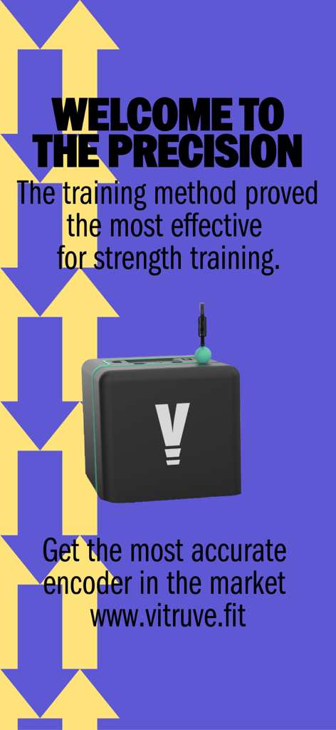 Vitruve linear encoder hardware for precision velocity based strength training