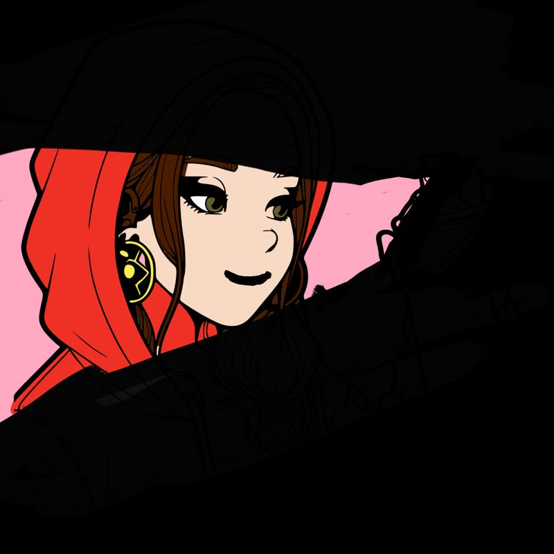 a realistic girl, spray painting