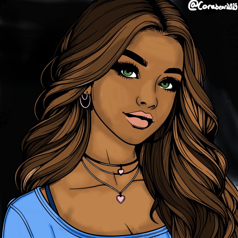 detailed realistic girl