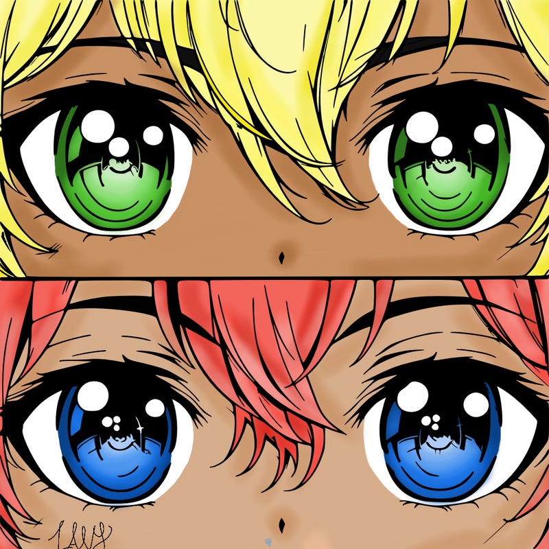 anime eyes
