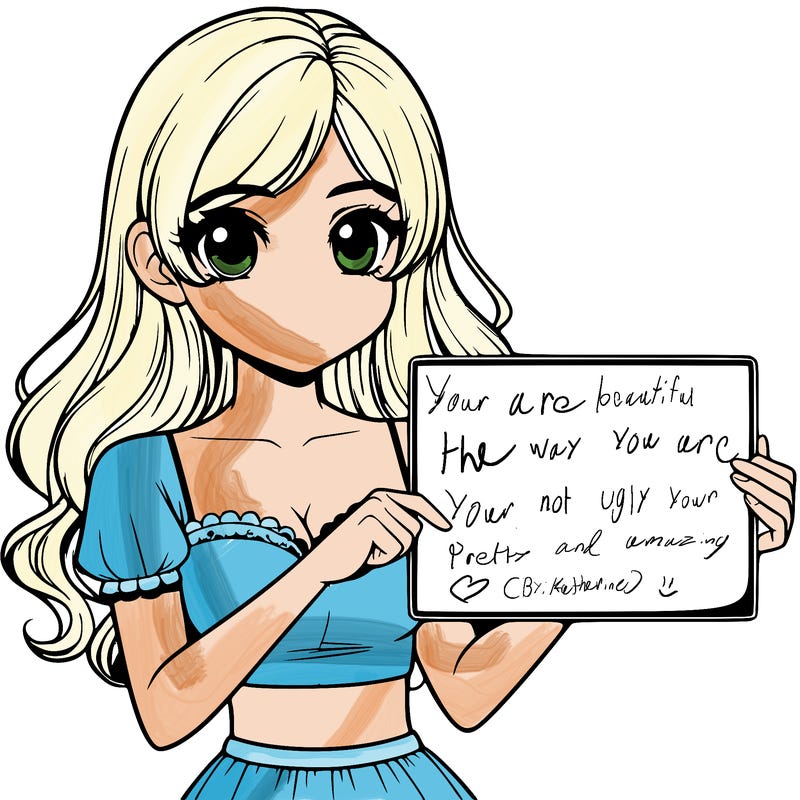 realistic pretty girl holding blank sign