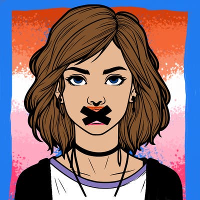 realistic girl rebel people