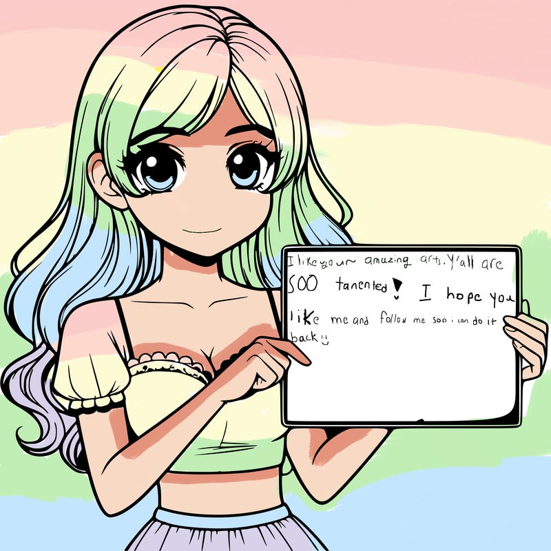 realistic pretty girl holding blank sign