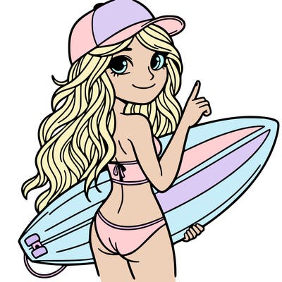 surfer girl
