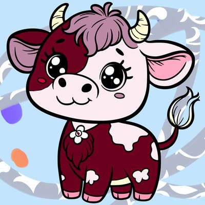cute cow