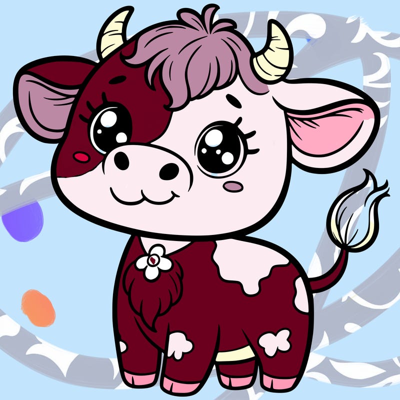 cute cow