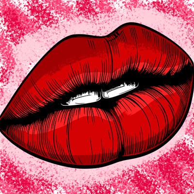realistic lips