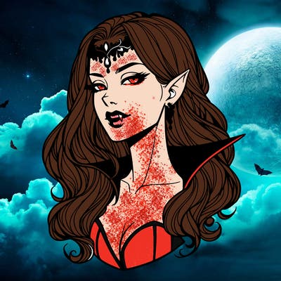 realistic vampire queen