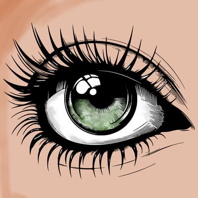 realistic eye