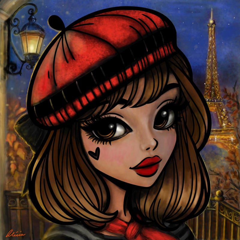 parisian beret: a chic beret that adds a touch of parisian elegance