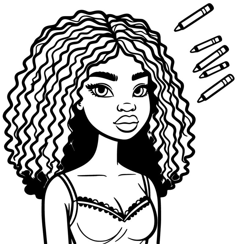 black woman