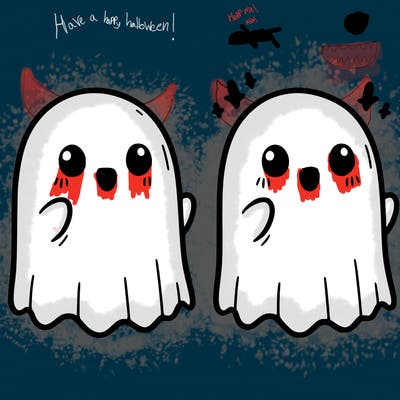 cute ghost