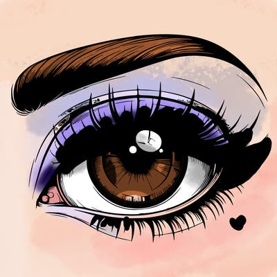 realistic eye