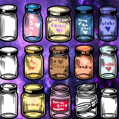 empty jars
