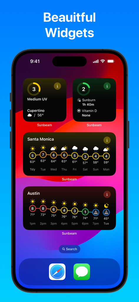 Sunbeam: UV Index - Weather App | MWM