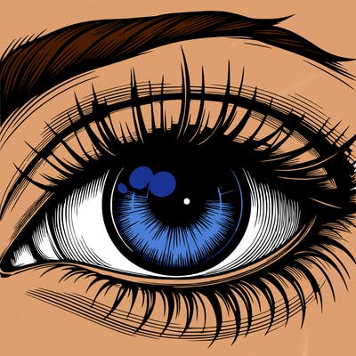 realistic eye