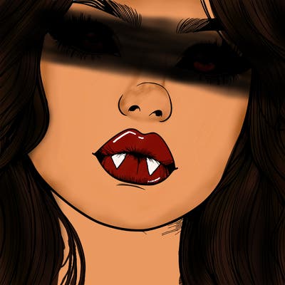 really realistic girl with lips